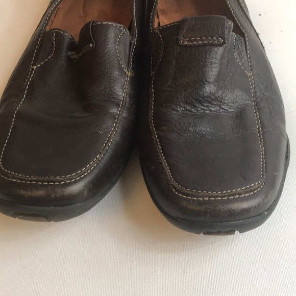 Naturalizer brown leather loafer size 8 - Picture 3 of 5